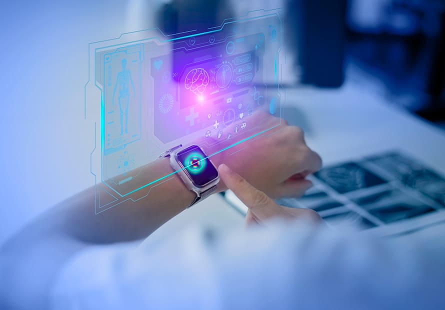 CAD-healthcare-watch healthcare watch fernalarmfunktion mit SOS-Taste